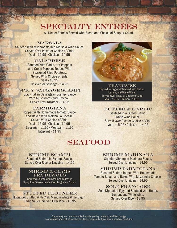 Grande Pizza & Italian - Moosic, PA menu_pic