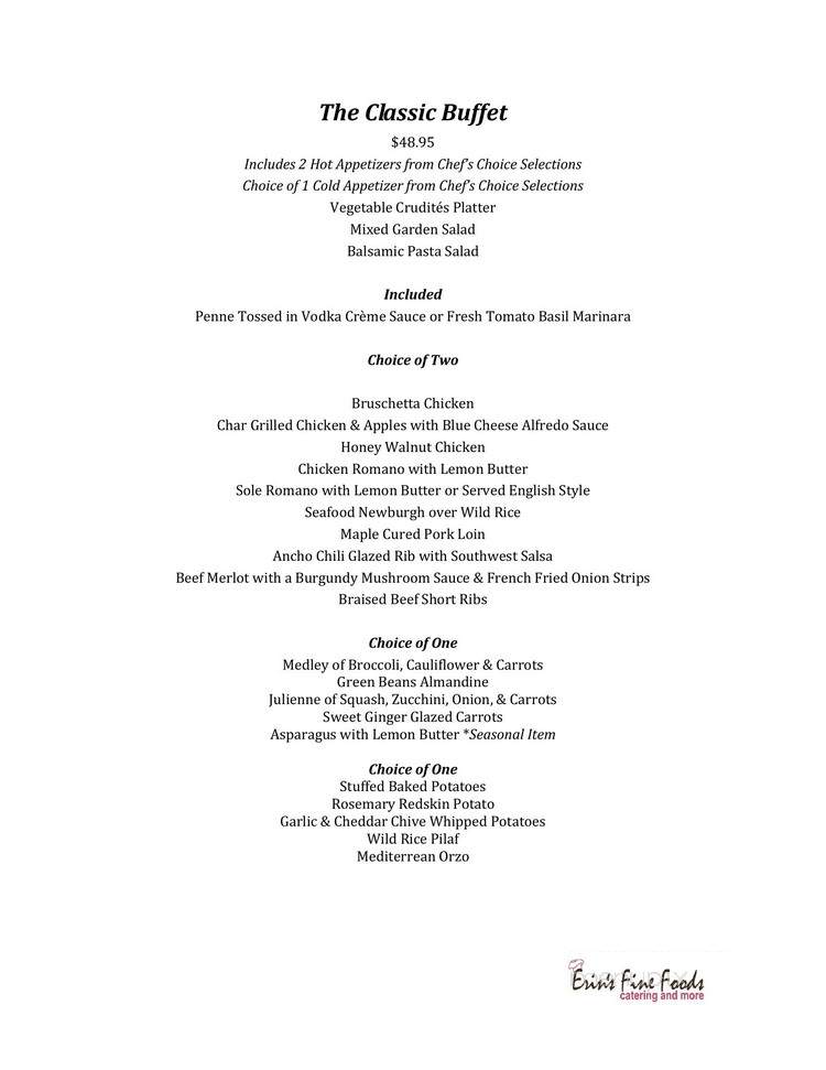 Great Hall - Pittsburgh, PA menu_pic