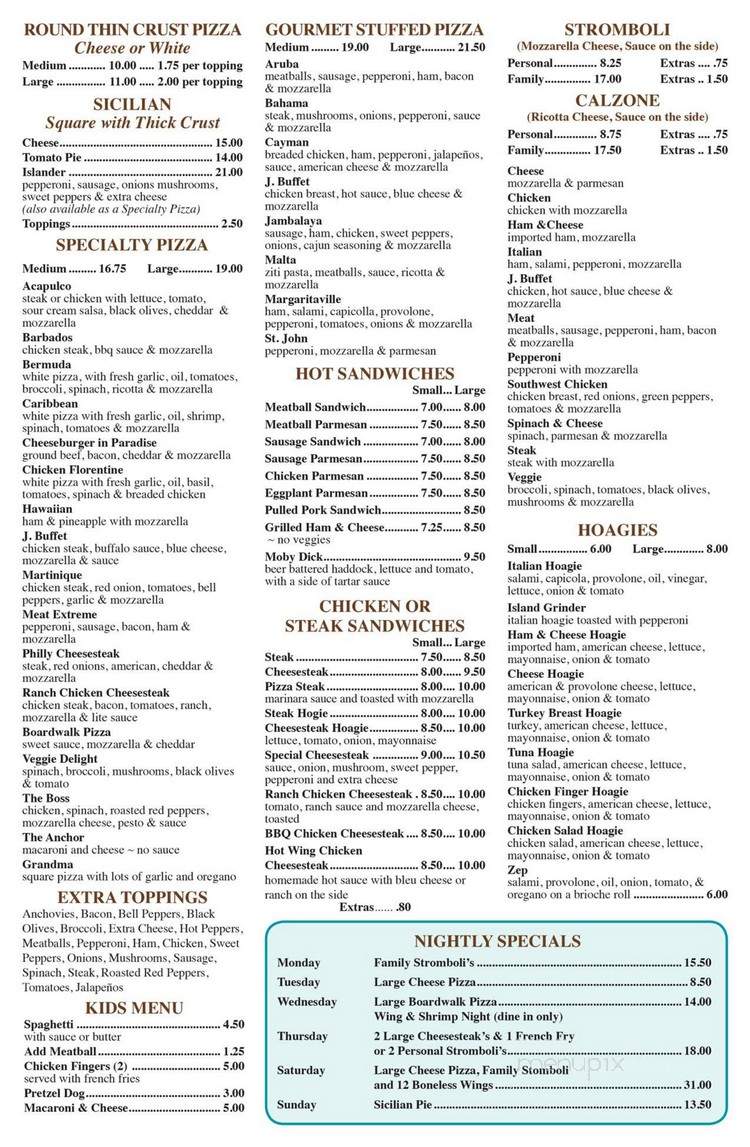 Island Pizza - Birdsboro, PA