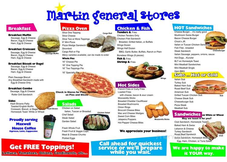 Martin General Stores - Williamsburg, PA