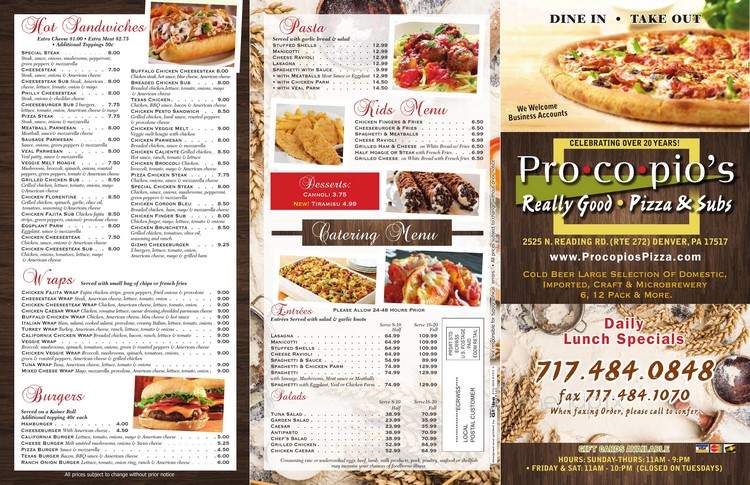 Procopio's Pizza - Denver, PA