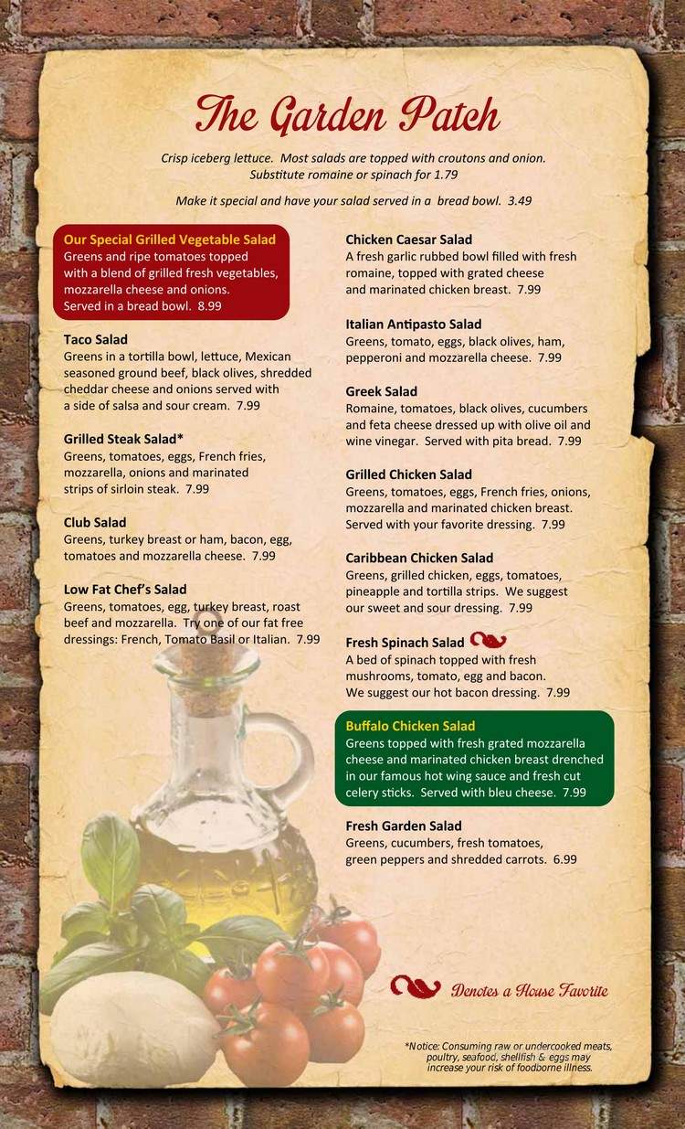 Smith's Pizza Palace Plus - Emporium, PA menu_pic