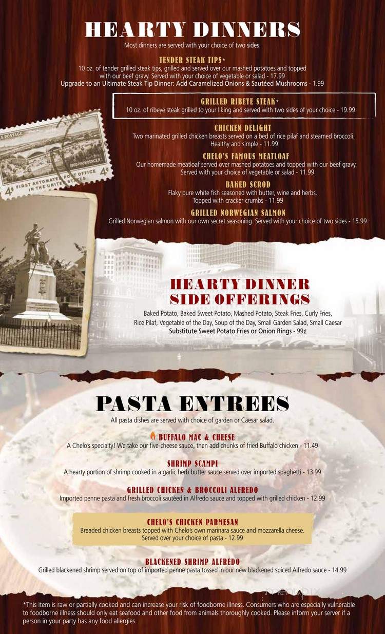 Chelo's Of Warwick Inc - Warwick, RI menu_pic