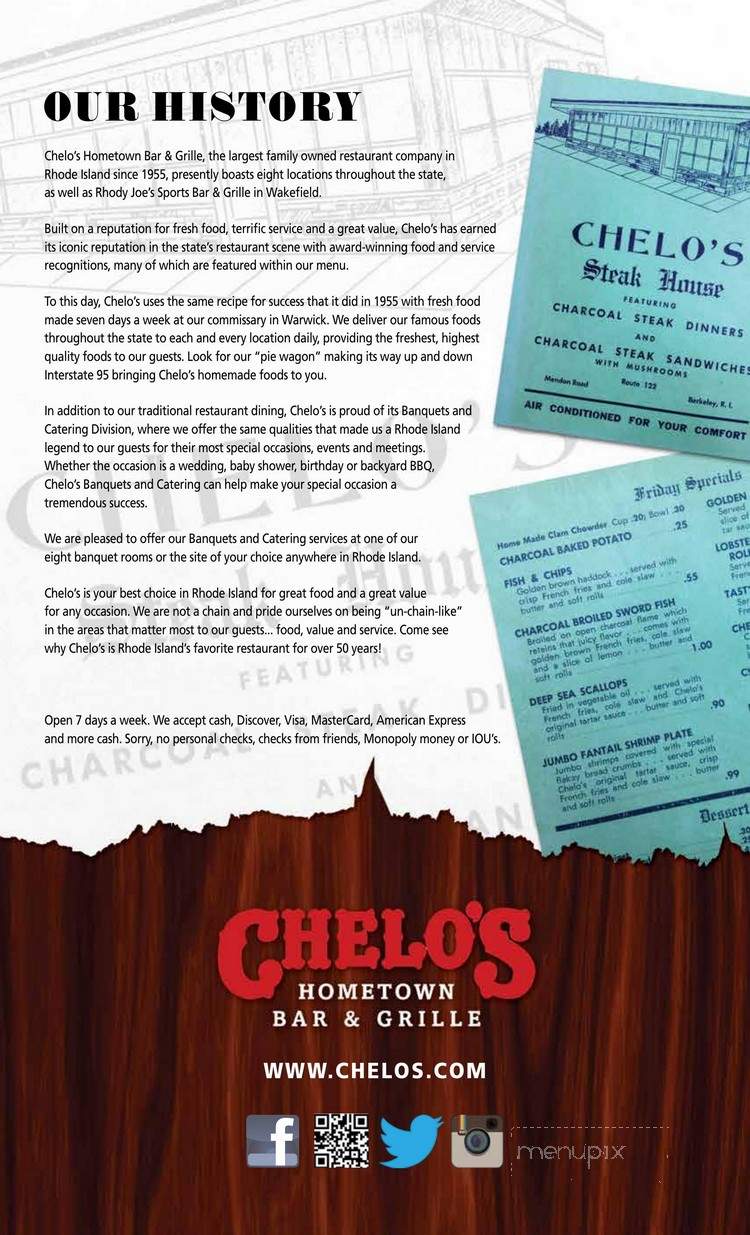 Chelo's Hometown Bar & Grille - East Providence, RI