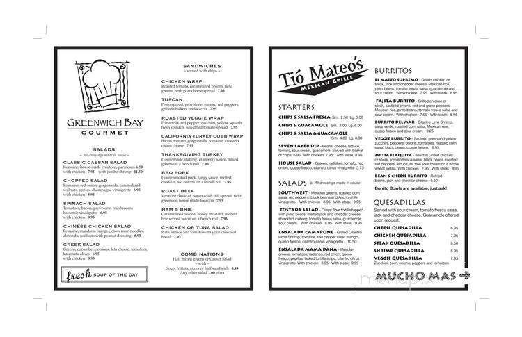 Tio Mateos Mexican Grille - East Greenwich, RI
