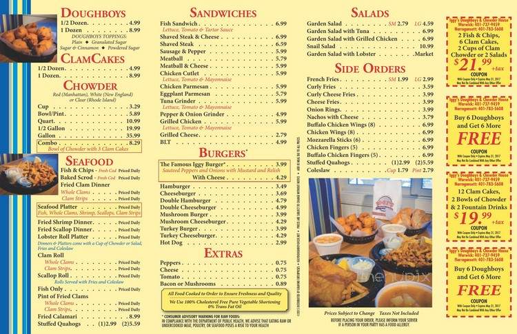 Iggy's Doughboys & Chowder Hs - Warwick, RI