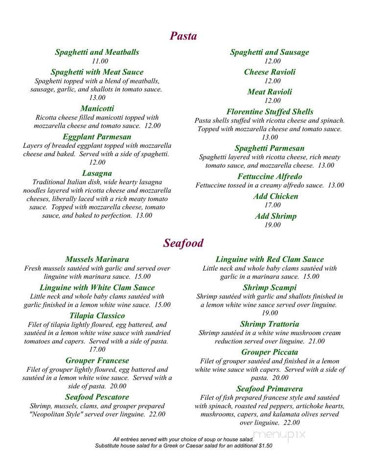Pacino's Mediterranean Grille - Murrells Inlet, SC menu_pic