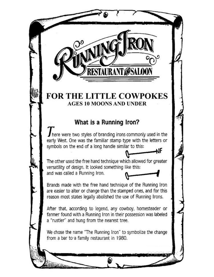 Running Iron Restaurant and Saloon - Carmel Valley, CA