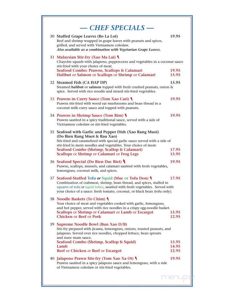 Chez Thuy Restaurant - Boulder, CO