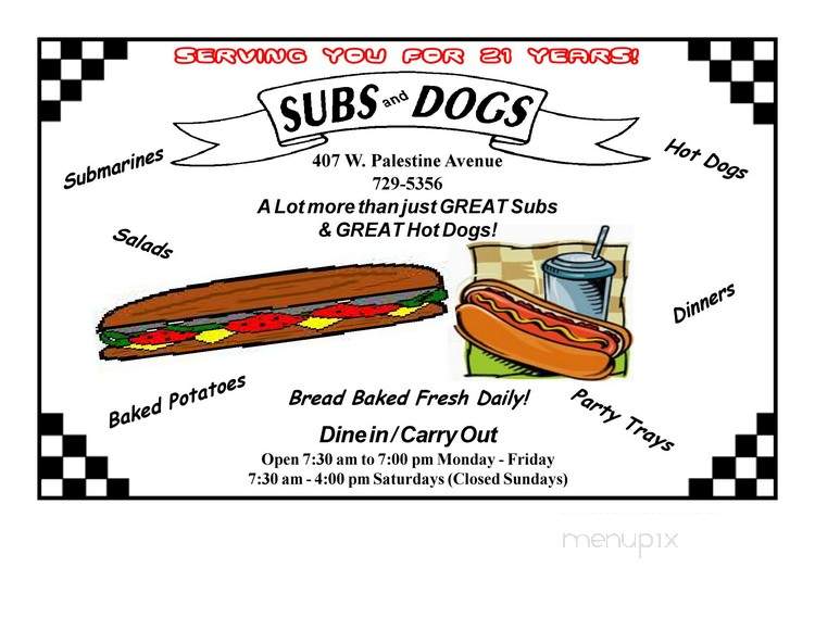 Subs & Dogs - Palestine, TX