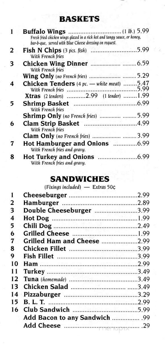 Onancock Laundry & Deli - Onancock, VA menu_pic