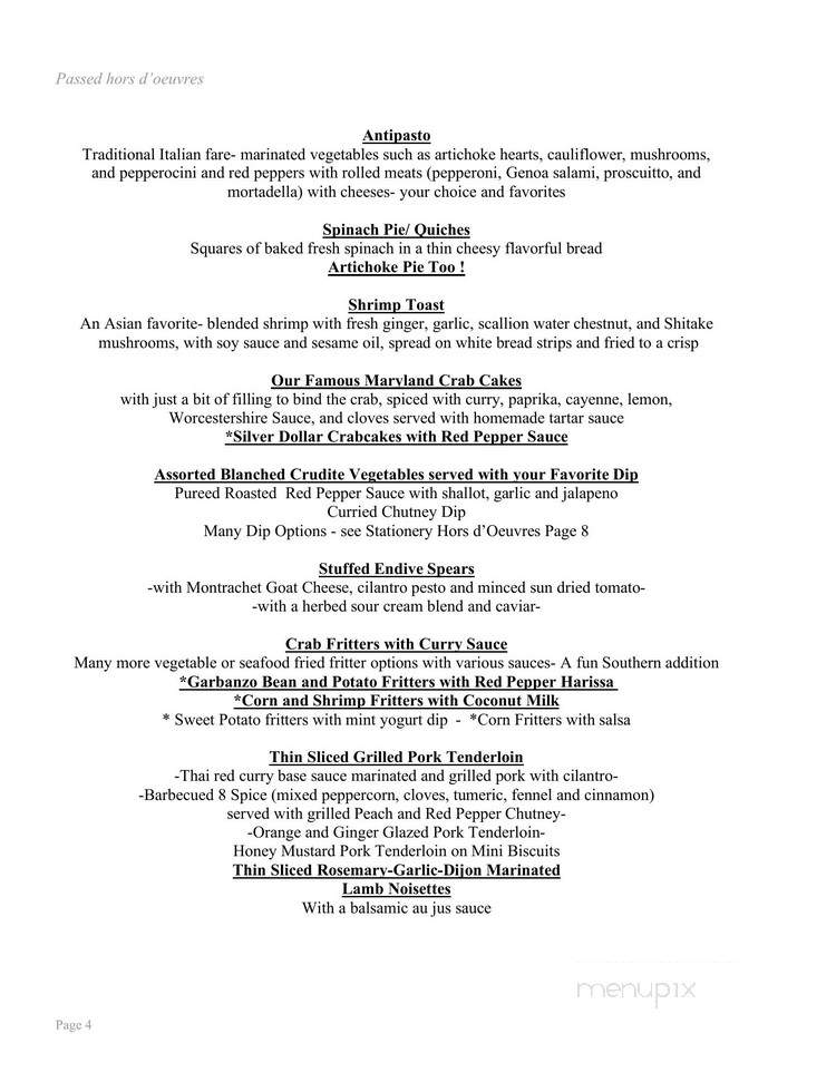 Seasoned To Taste - Leesburg, VA menu_pic