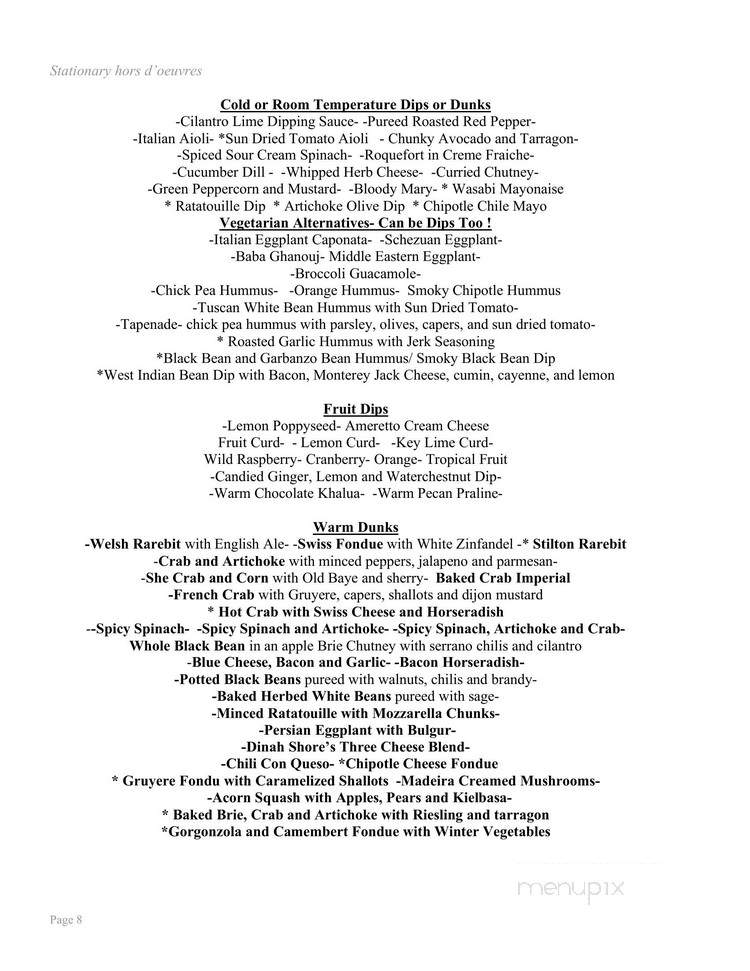 Seasoned To Taste - Leesburg, VA menu_pic