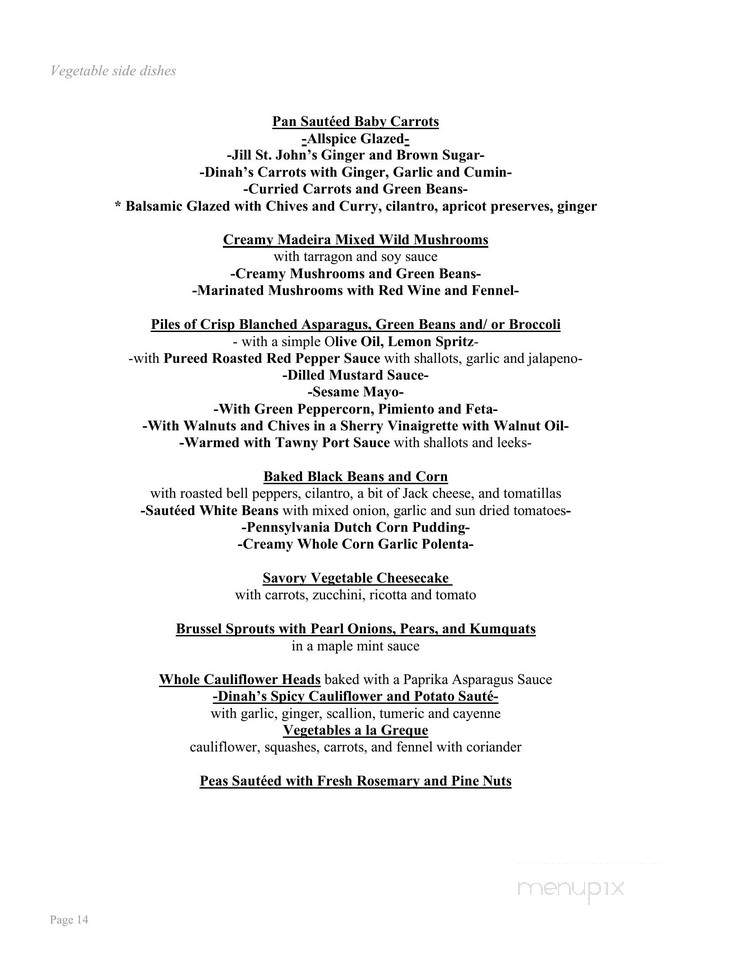 Seasoned To Taste - Leesburg, VA menu_pic