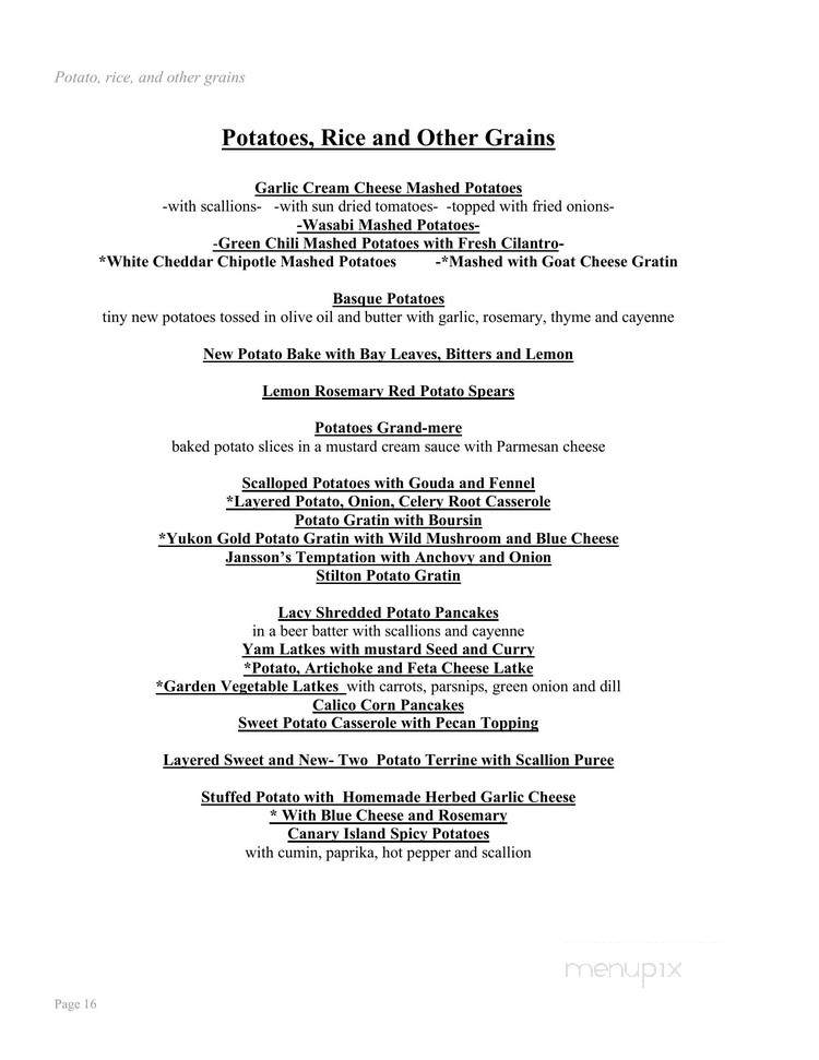 Seasoned To Taste - Leesburg, VA menu_pic