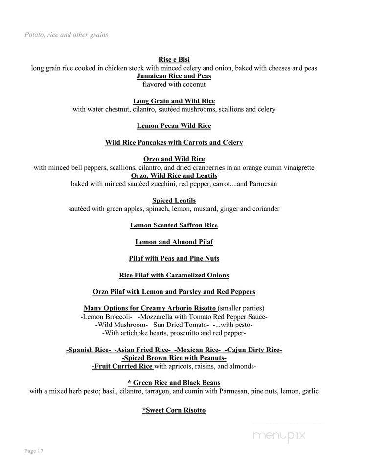 Seasoned To Taste - Leesburg, VA menu_pic