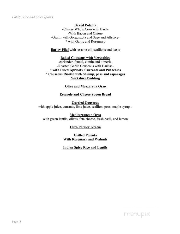 Seasoned To Taste - Leesburg, VA menu_pic