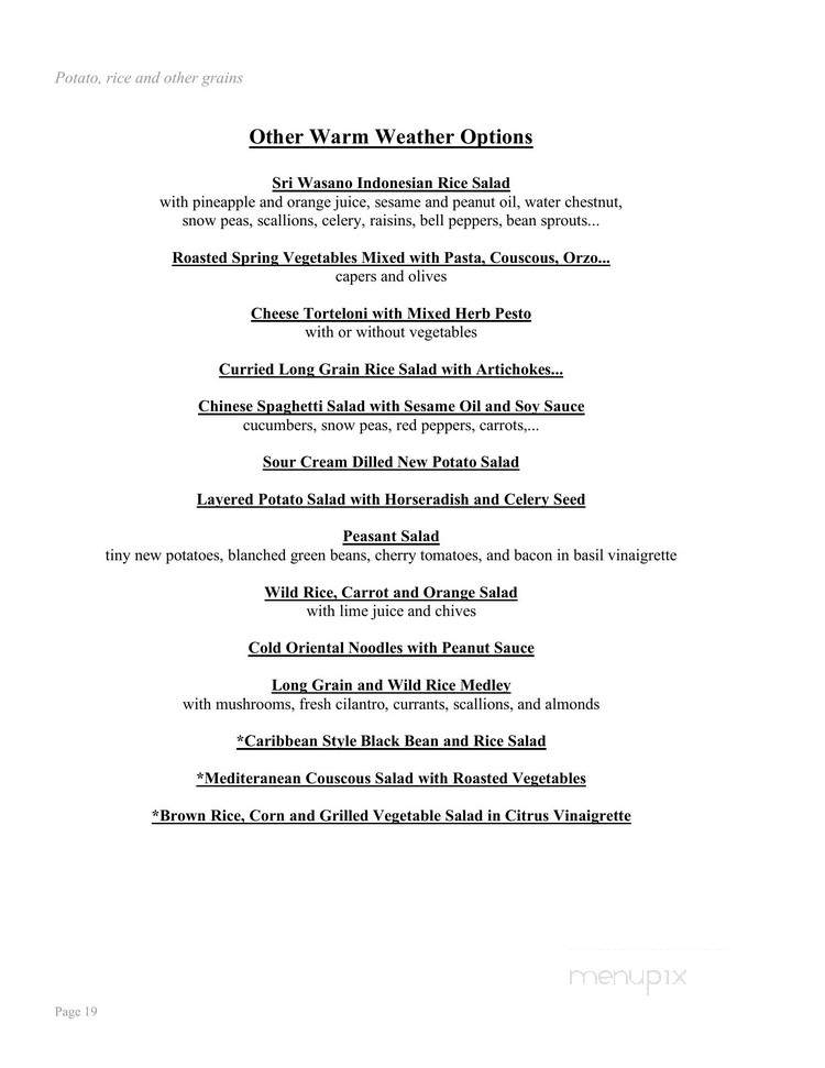 Seasoned To Taste - Leesburg, VA menu_pic