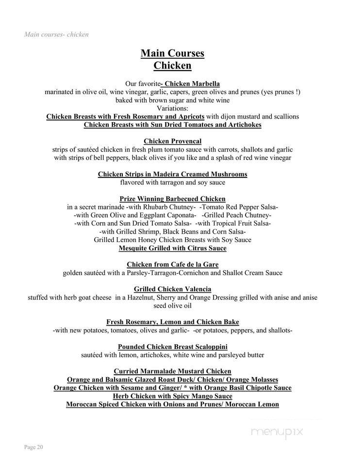 Seasoned To Taste - Leesburg, VA menu_pic