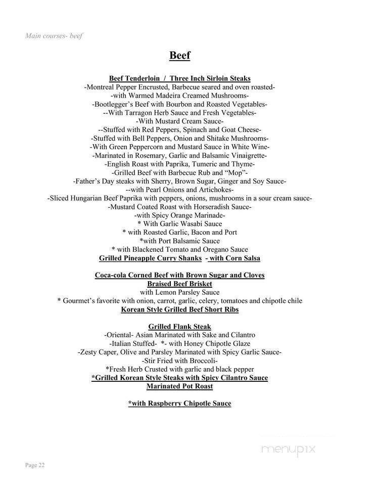 Seasoned To Taste - Leesburg, VA menu_pic