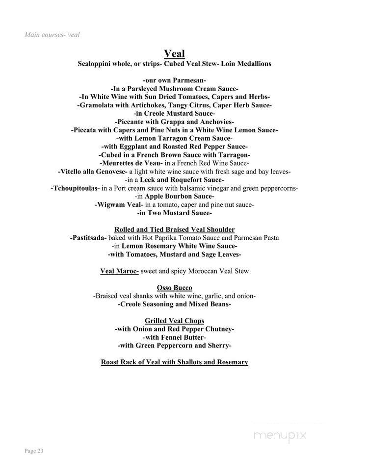 Seasoned To Taste - Leesburg, VA menu_pic