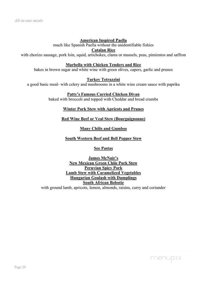 Seasoned To Taste - Leesburg, VA menu_pic