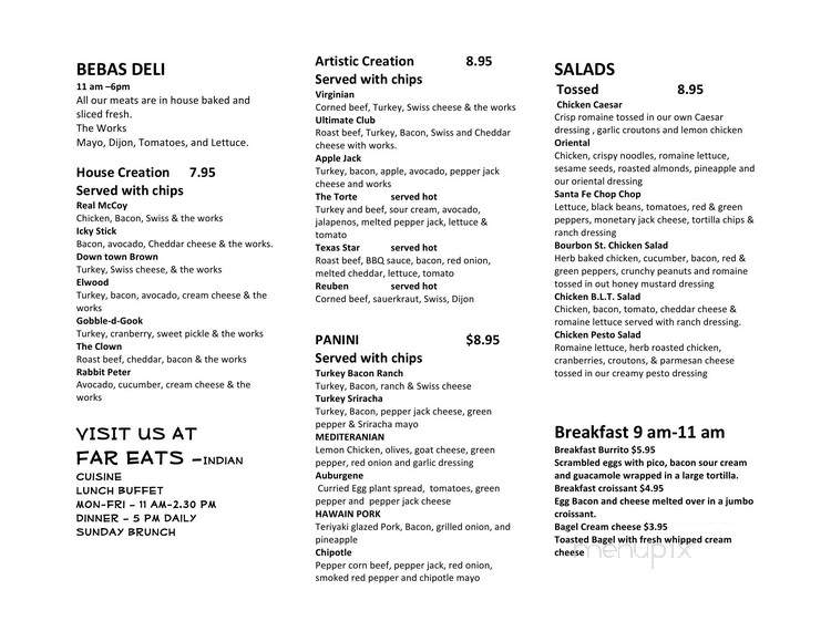 Dos Amigos - Seattle, WA menu_pic