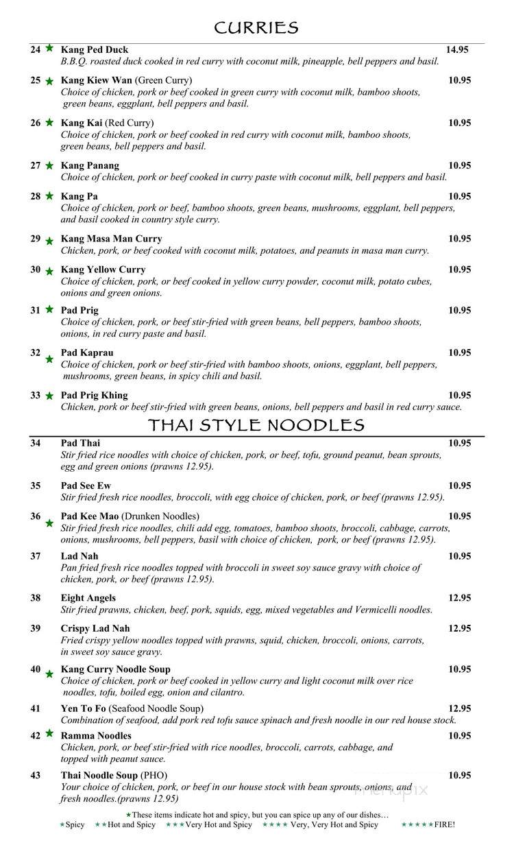 Emerald Thai Cuisine - Des Moines, WA menu_pic