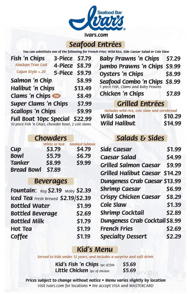Ivar's Seafood Bar - Lynnwood, WA