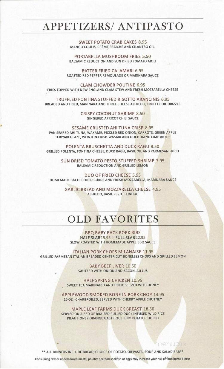 Anello's Torch Lite - Shawano, WI menu_pic