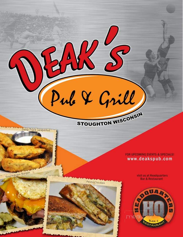 Deaks Pub & Grill - Stoughton, WI