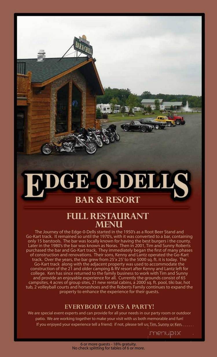 Edge Of The Dells Bar & Grill - Wisconsin Dells, WI