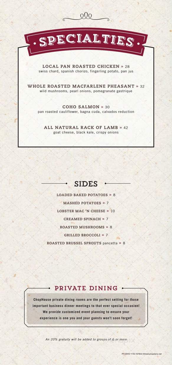 Geneva Chophouse - Lake Geneva, WI menu_pic