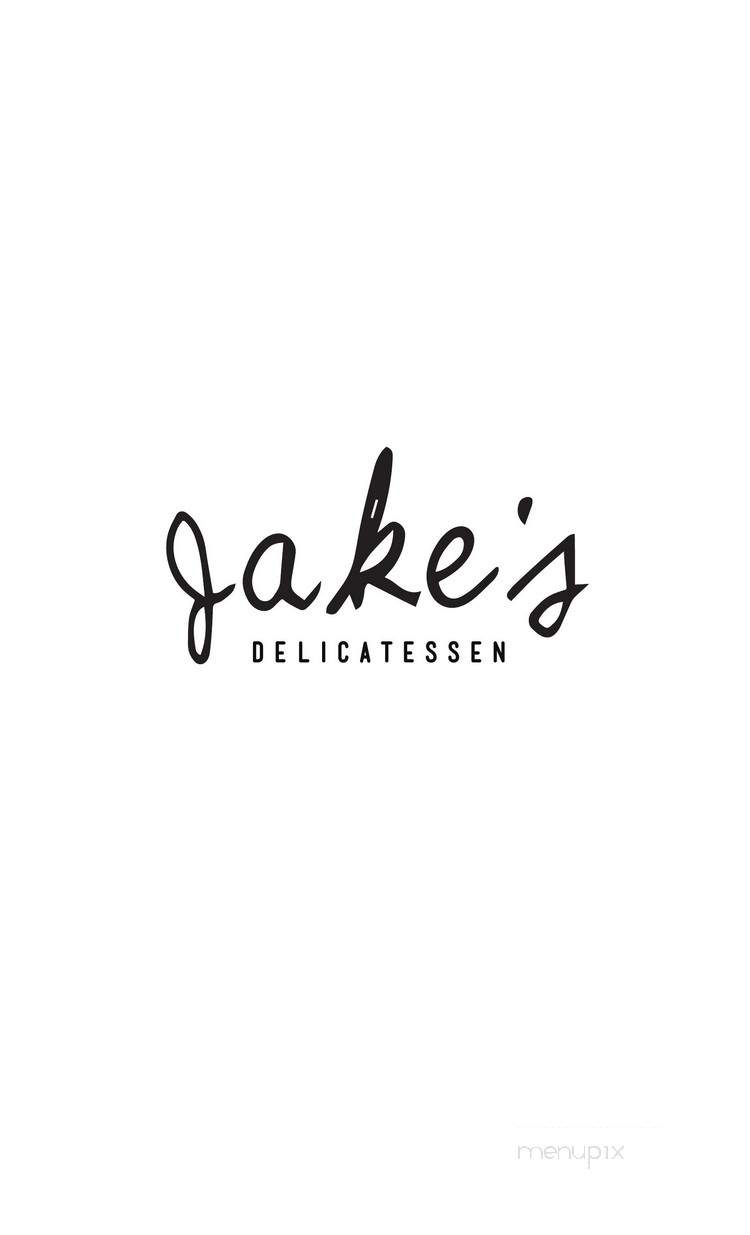 Jake's Delicatessen - Milwaukee, WI menu_pic