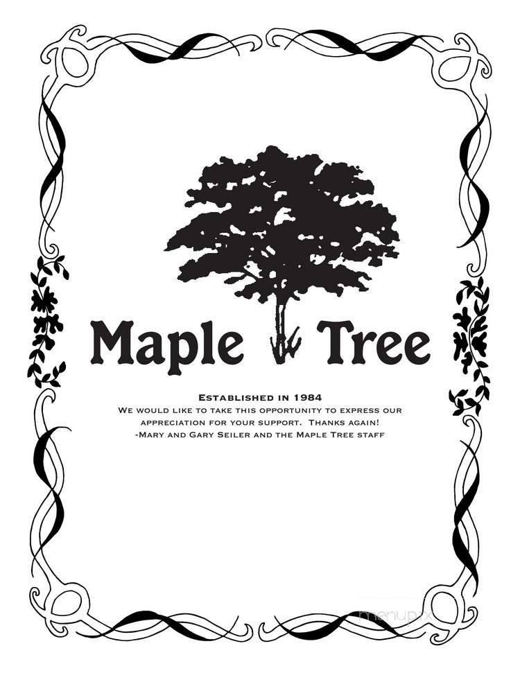 Maple Tree Restaurant - McFarland, WI