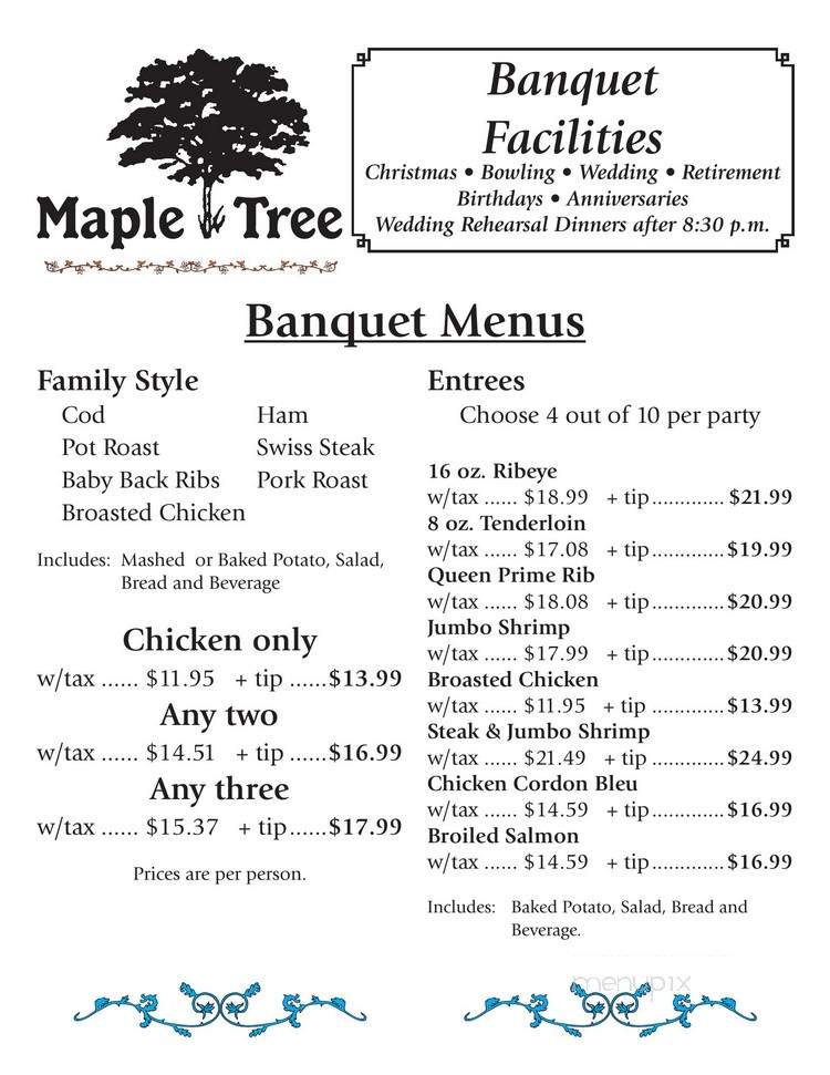 Maple Tree Restaurant - McFarland, WI