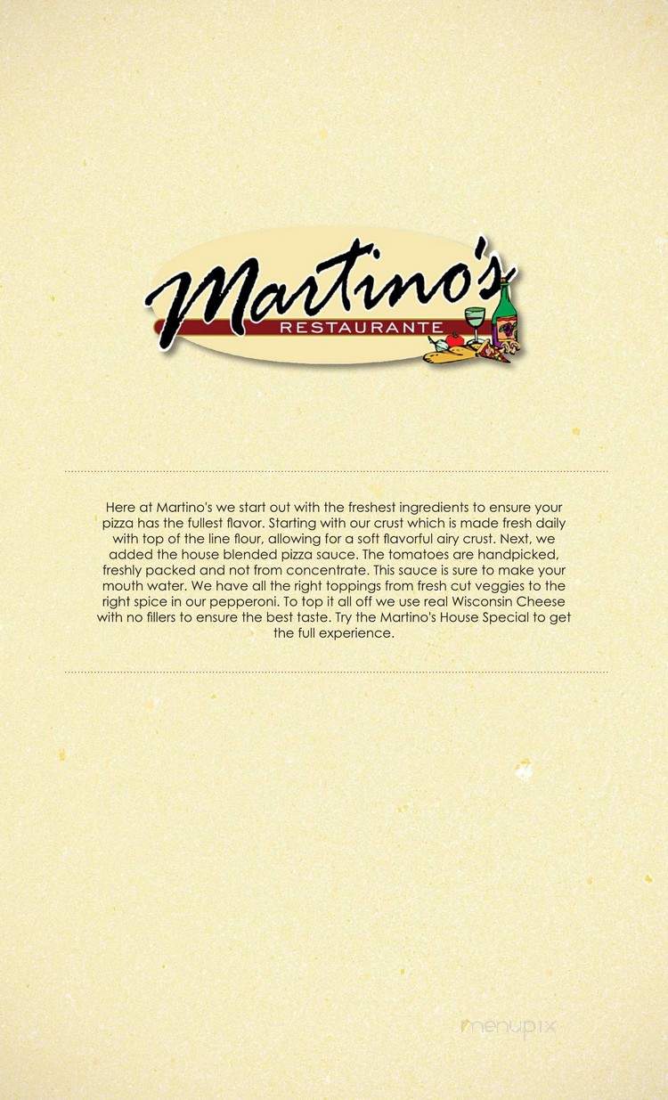 Martino's - Stanley, WI menu_pic