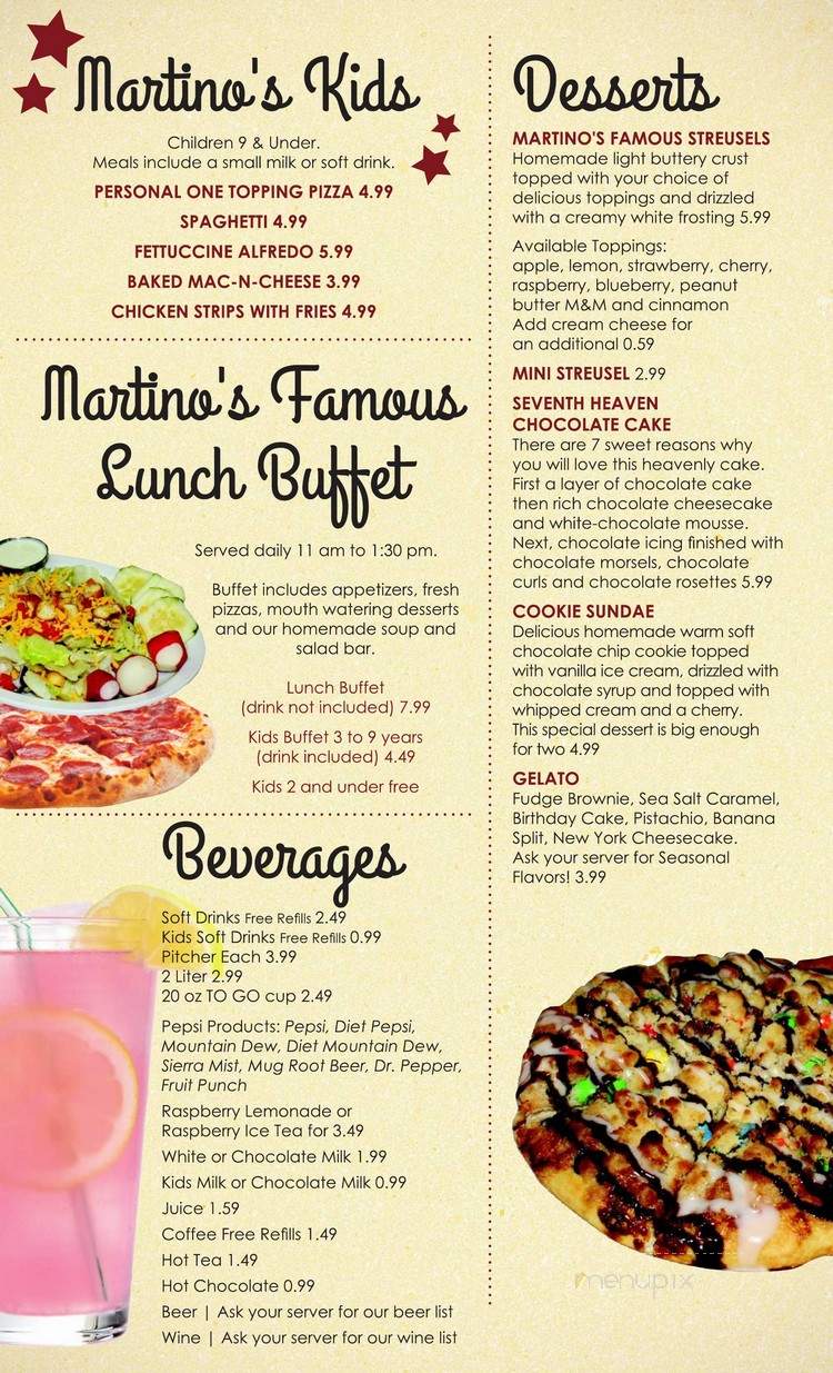 Martino's - Stanley, WI menu_pic