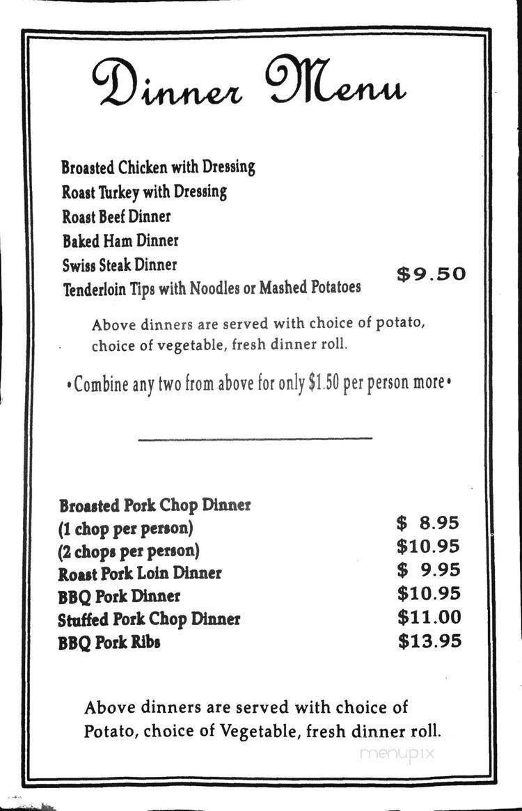 Red's Pizza - Oshkosh, WI menu_pic