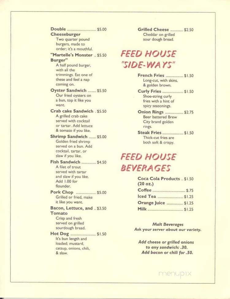 Shi Chai - Milwaukee, WI menu_pic