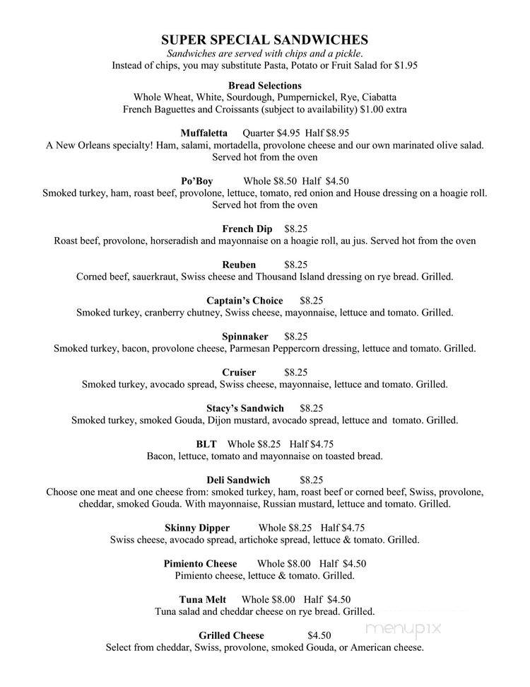 Andree's Wine Cheese & Things - Fairhope, AL menu_pic