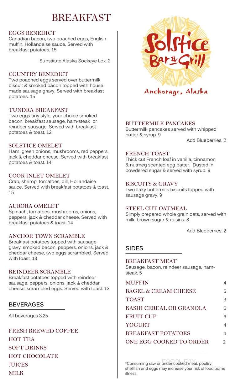 Solstice Cafe - Anchorage, AK