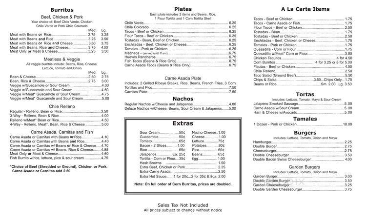 Maggie's On The Avenue - Ventura, CA menu_pic