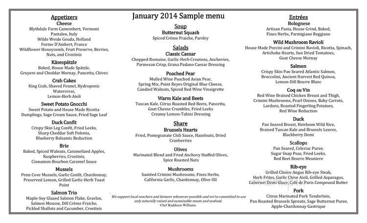 Clocktower Cellar - Mammoth Lakes, CA menu_pic