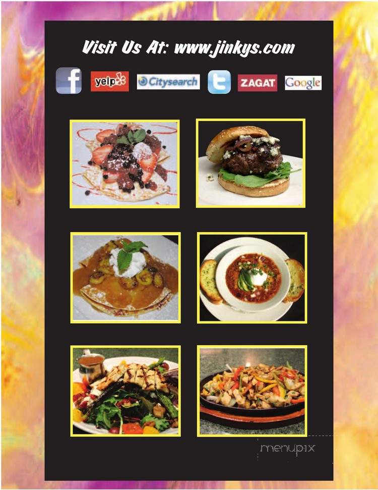 Jinky's Cafe - Sherman Oaks, CA menu_pic