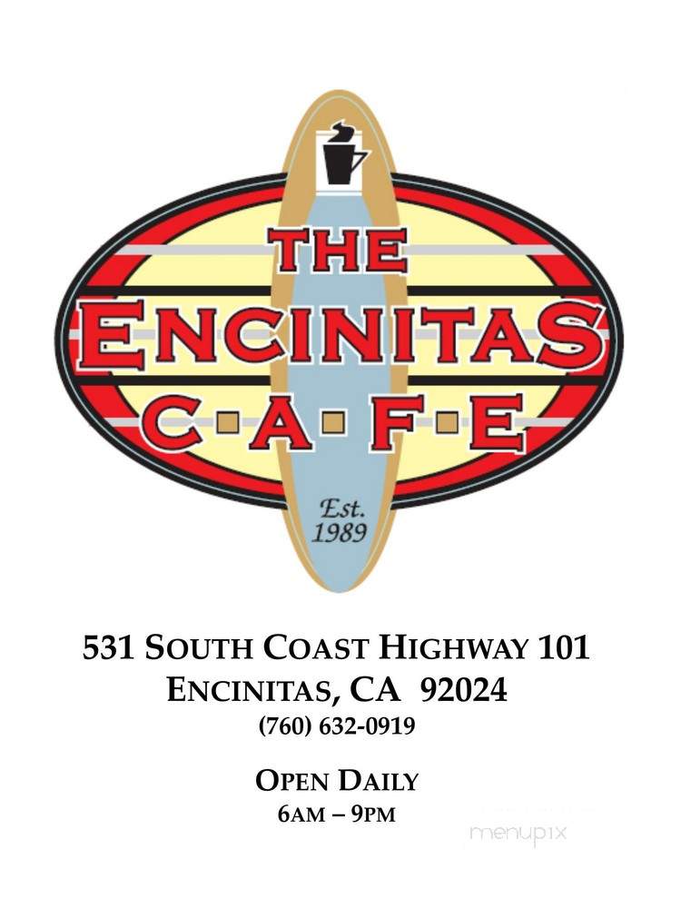 Encinitas Cafe - Encinitas, CA