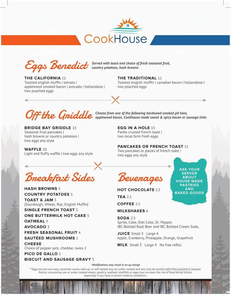 Tail O'The Whale Restaurant - Redding, CA menu_pic
