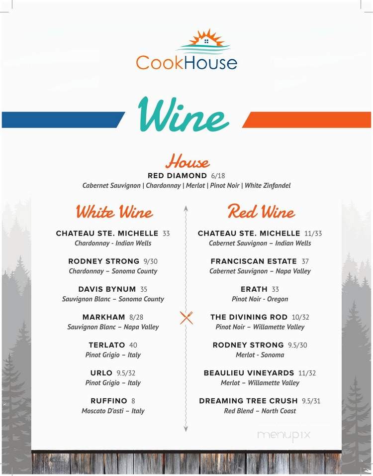 Tail O'The Whale Restaurant - Redding, CA menu_pic