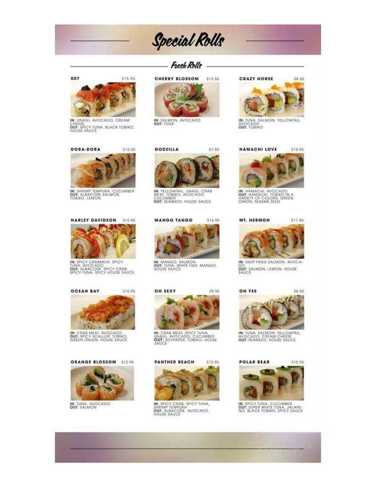 Rumble Fish - Scotts Valley, CA menu_pic