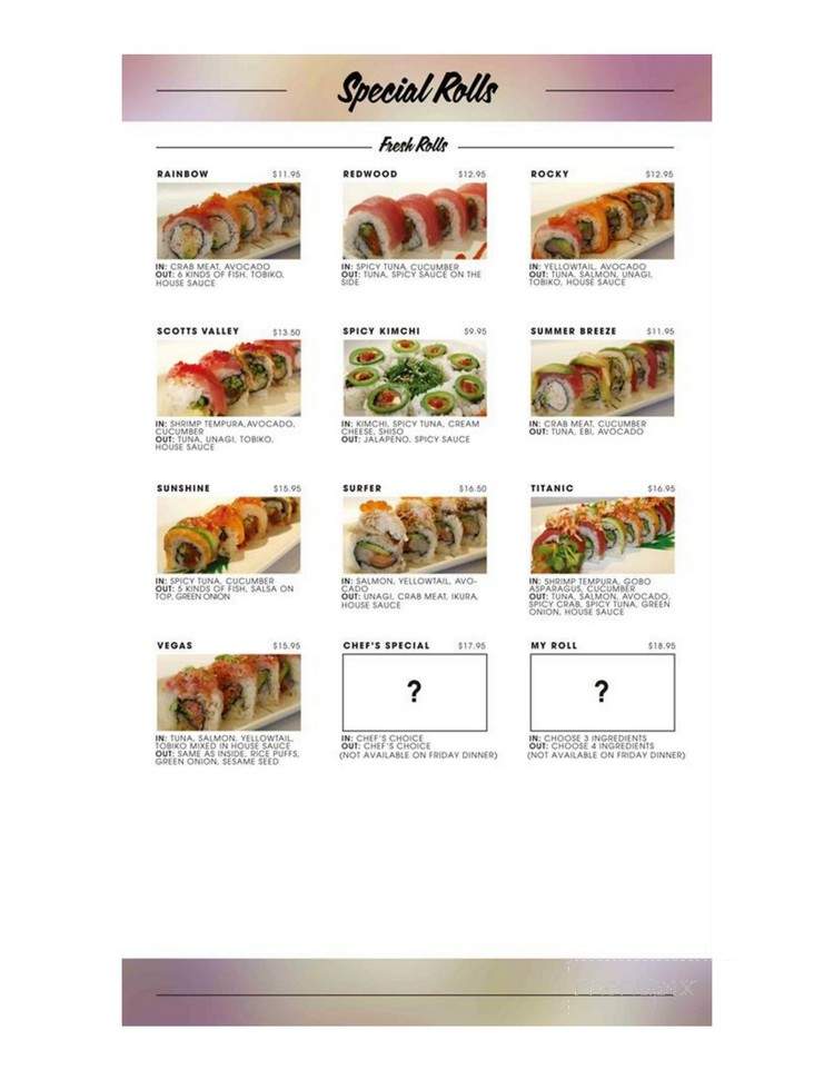 Rumble Fish - Scotts Valley, CA menu_pic
